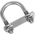 Extra Long Style Zinc Plated Steel U Bolts